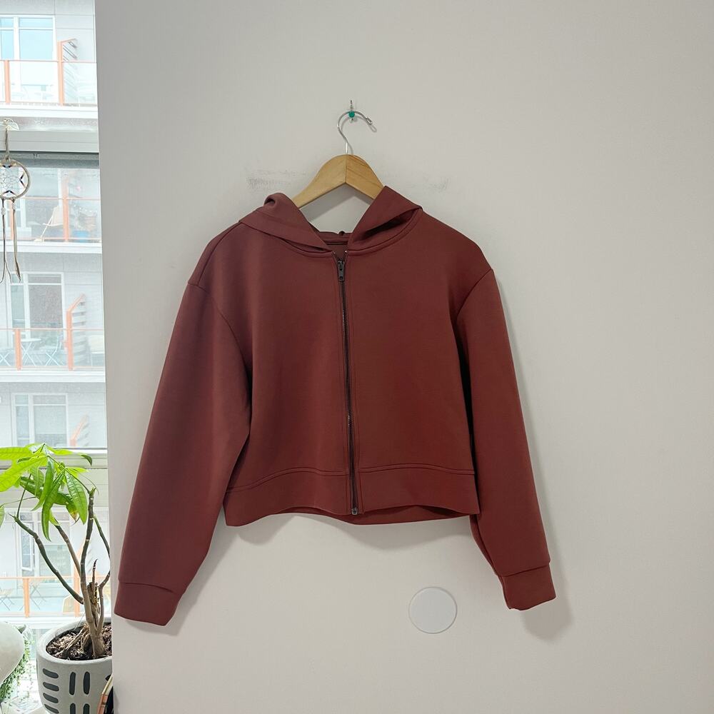 A New Day Red Zip Up Hoodie Size Small